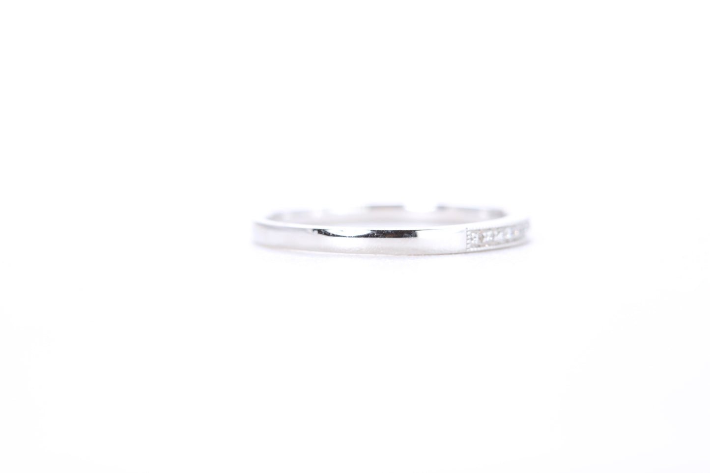 Mini Milgrain Diamond Ring 1/10 Carat