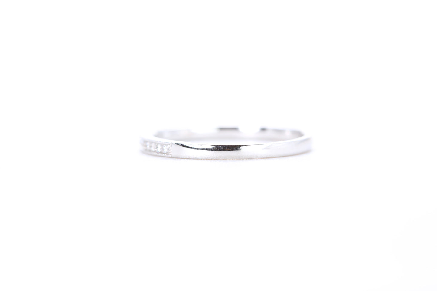 Mini Milgrain Diamond Ring 1/10 Carat