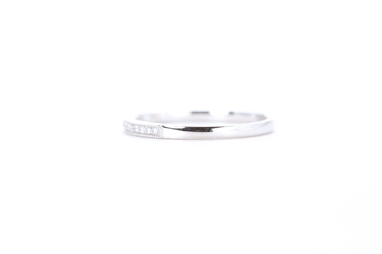 Mini Milgrain Diamond Ring 1/10 Carat