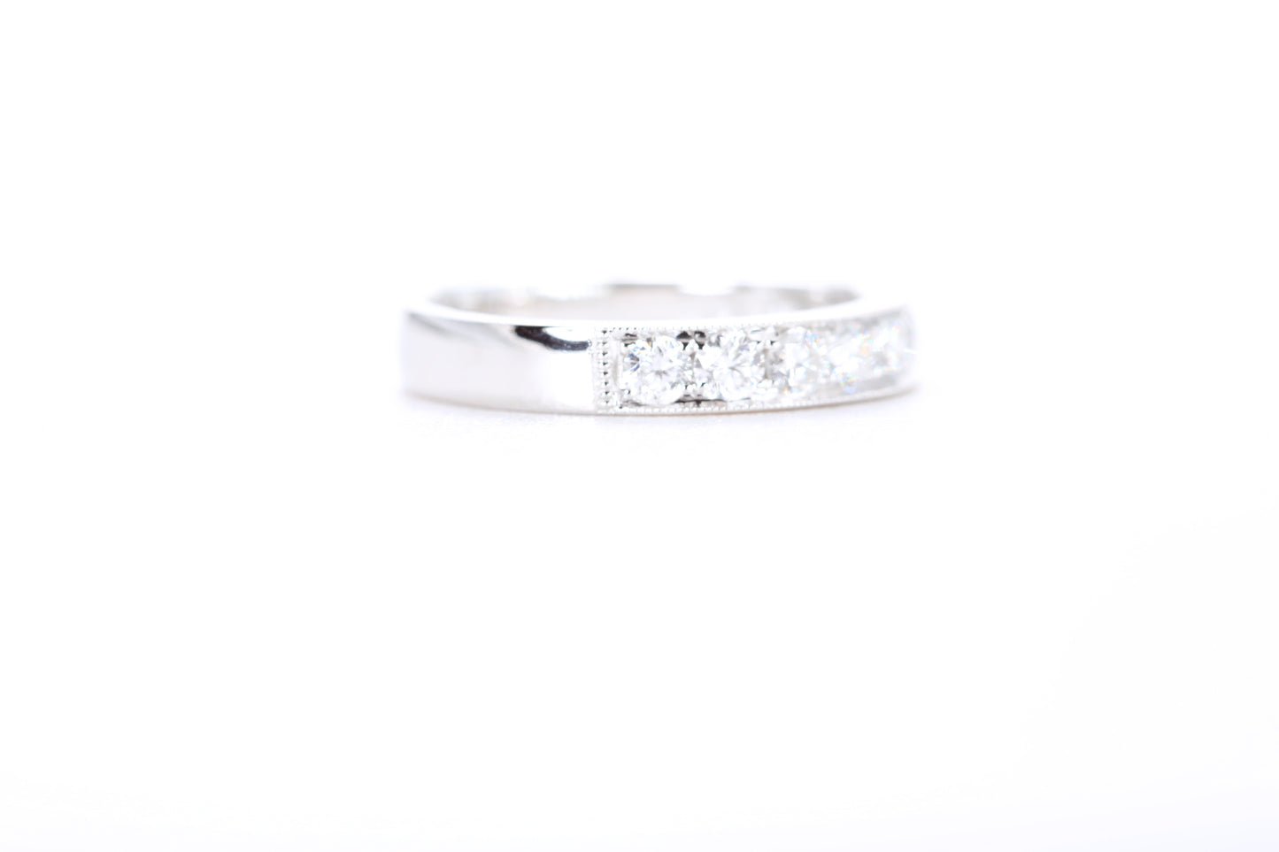 Milgrain Diamond Ring 3/4 Carat