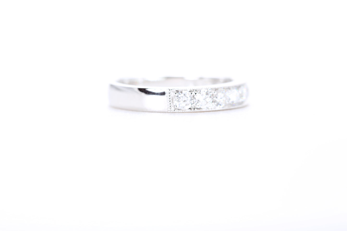 Milgrain Diamond Ring 3/4 Carat