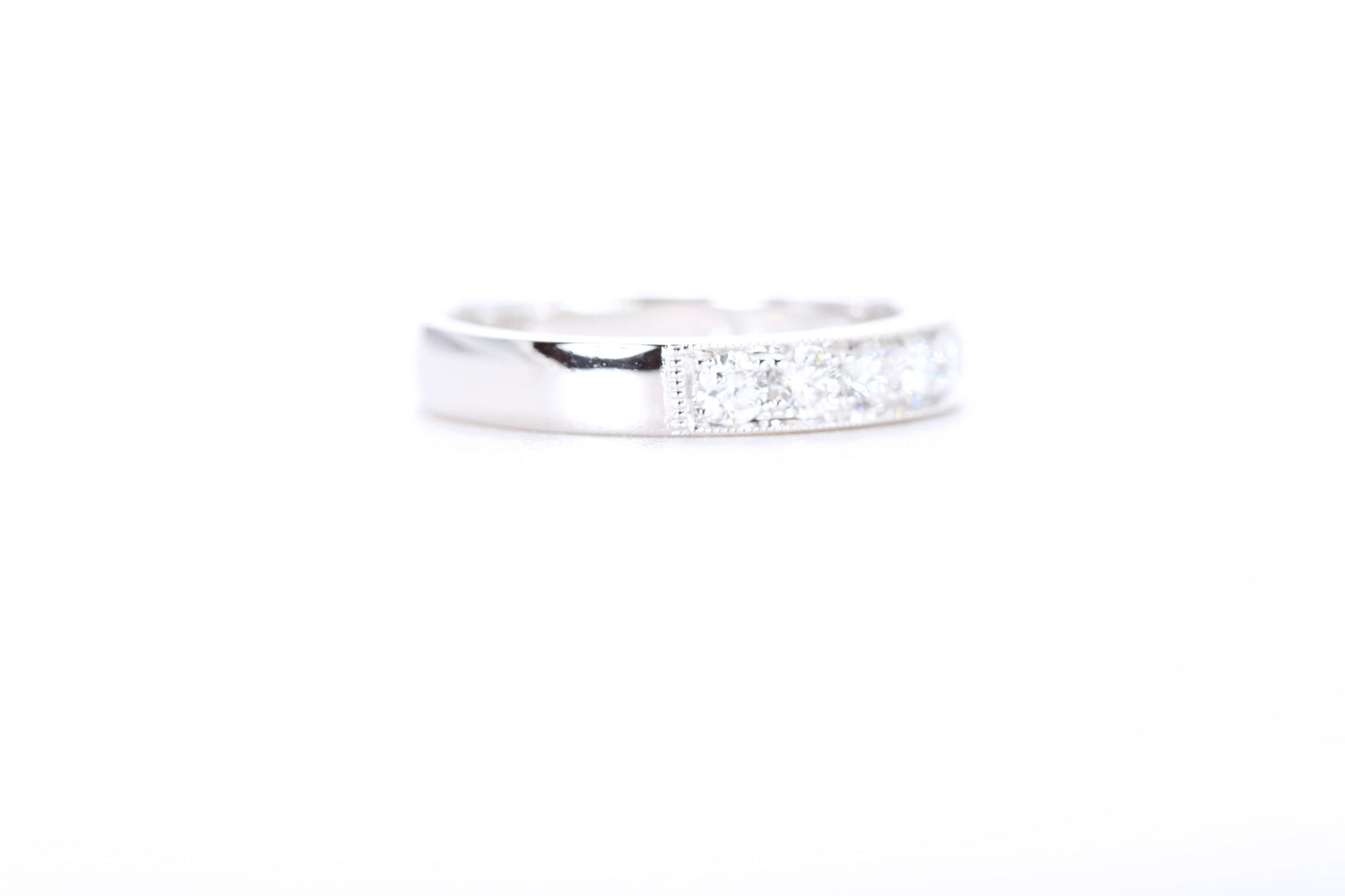 Milgrain Diamond Ring 3/4 Carat