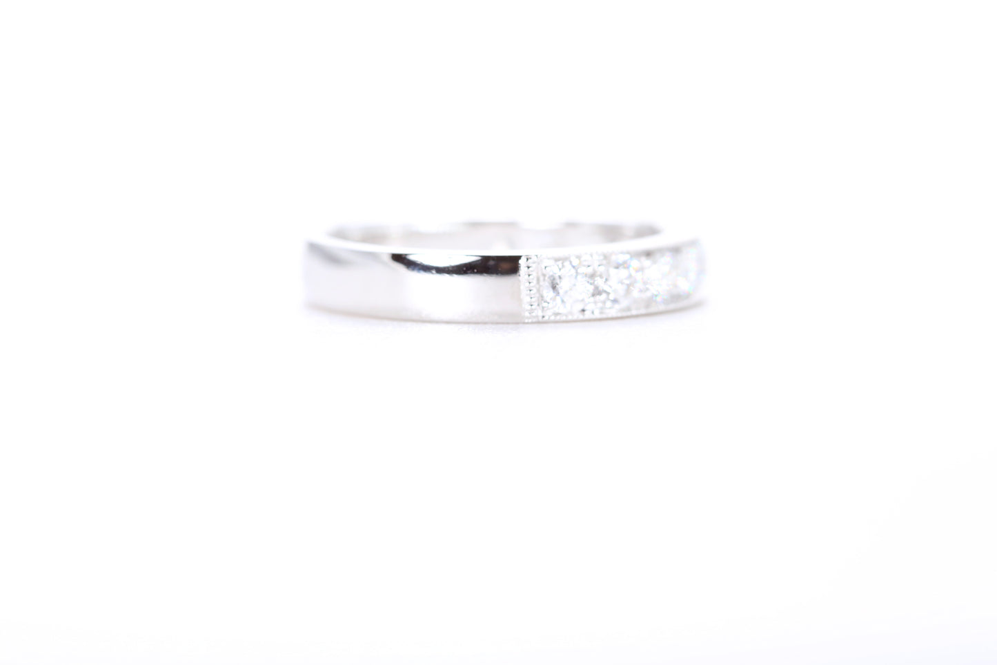 Milgrain Diamond Ring 3/4 Carat