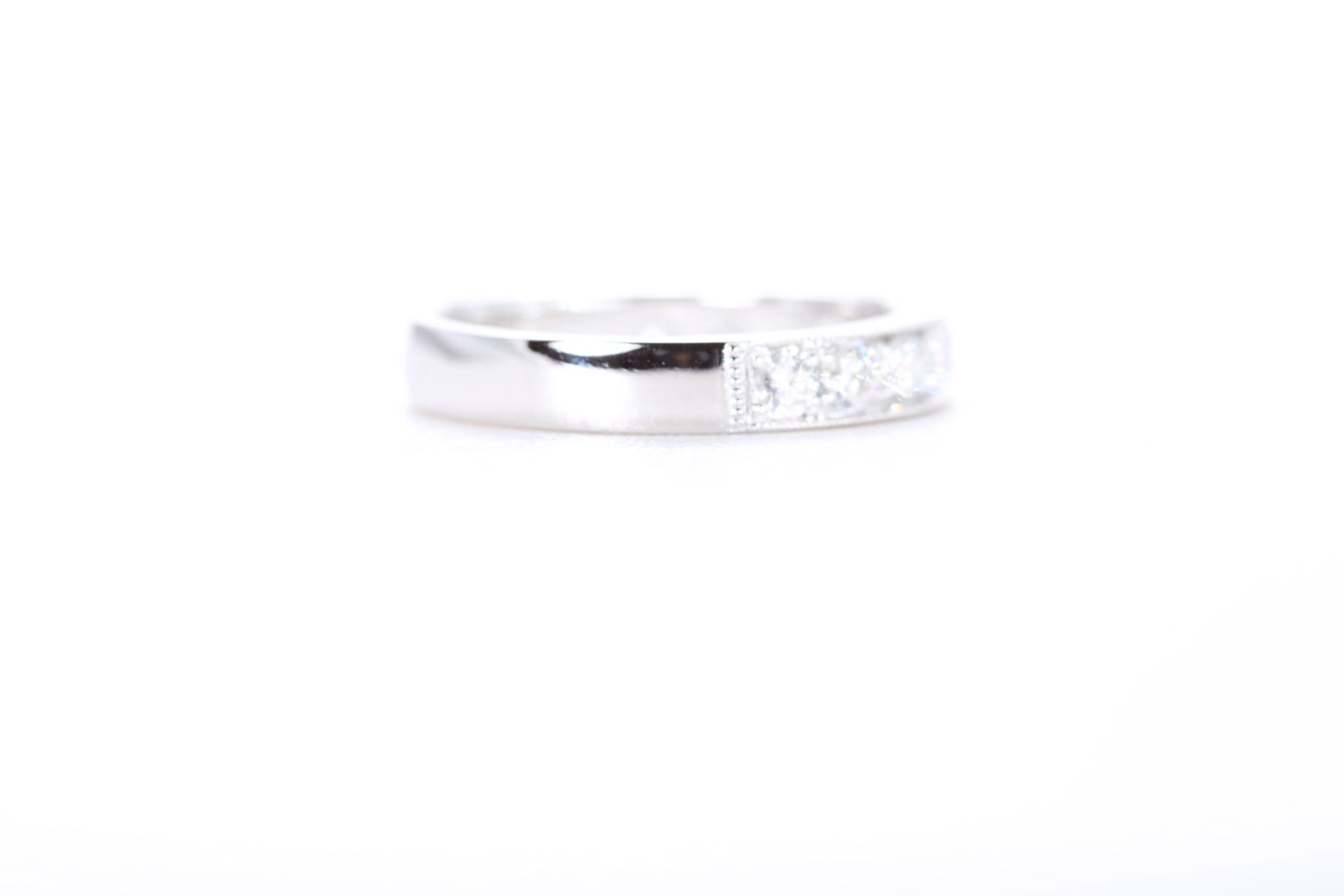 Milgrain Diamond Ring 3/4 Carat