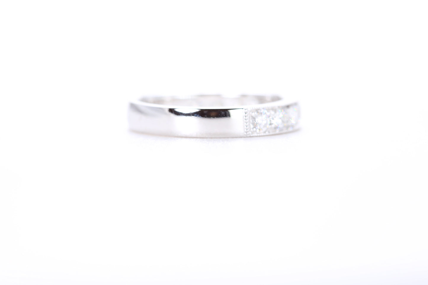 Milgrain Diamond Ring 3/4 Carat