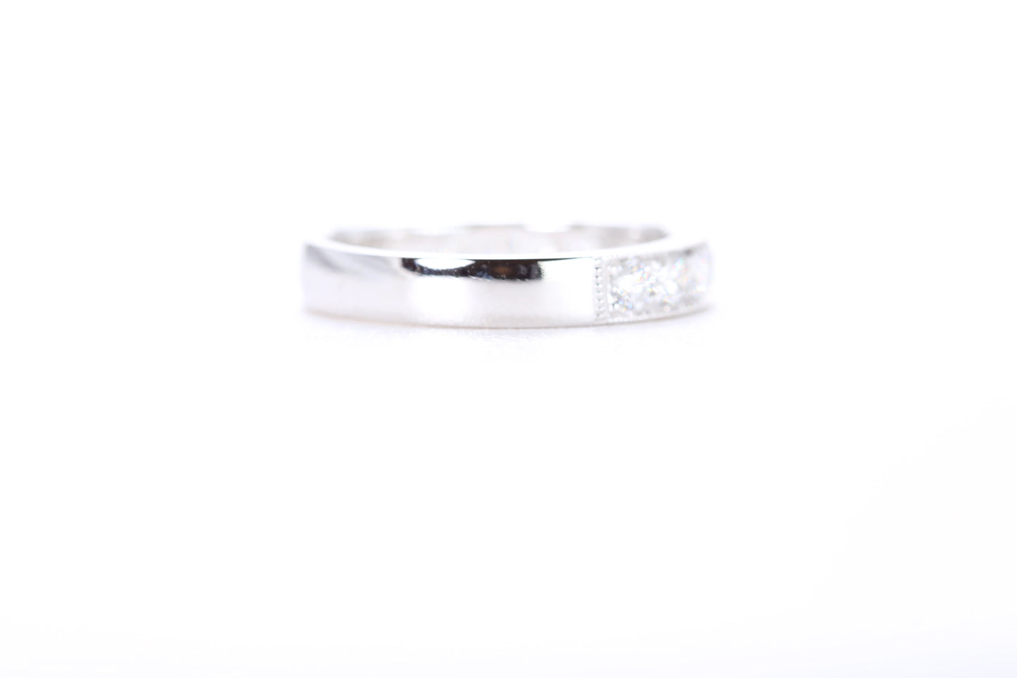 Milgrain Diamond Ring 3/4 Carat