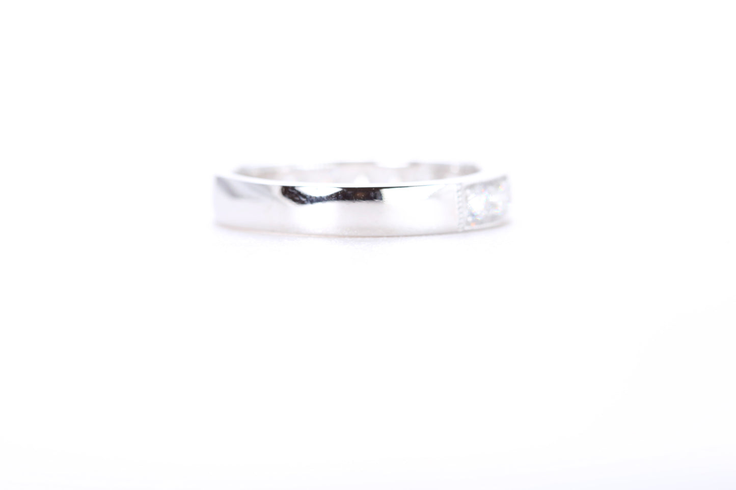 Milgrain Diamond Ring 3/4 Carat