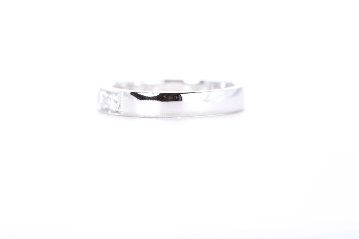 Milgrain Diamond Ring 3/4 Carat