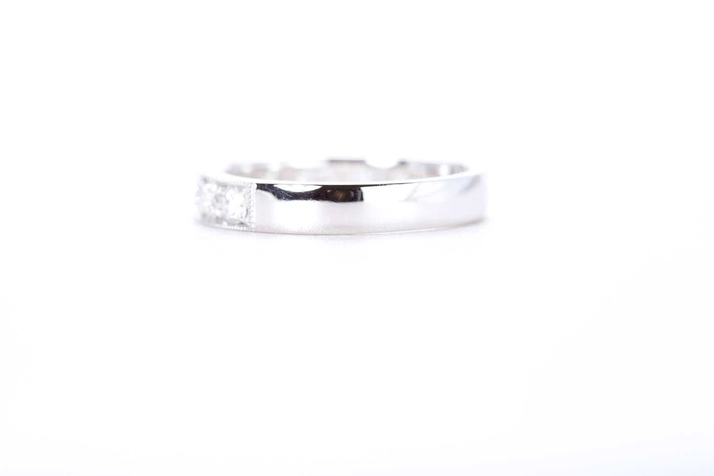Milgrain Diamond Ring 3/4 Carat