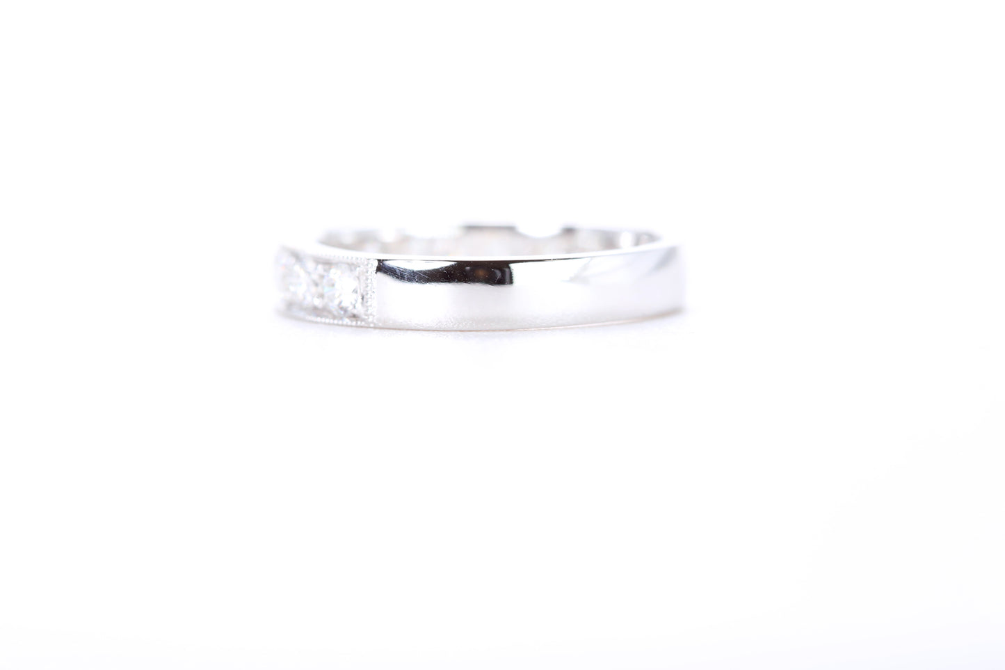 Milgrain Diamond Ring 3/4 Carat