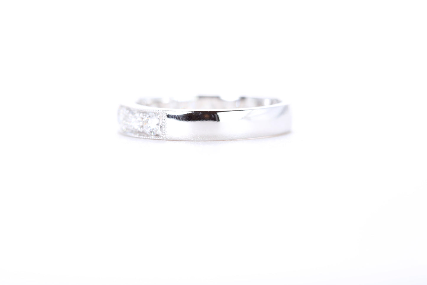 Milgrain Diamond Ring 3/4 Carat