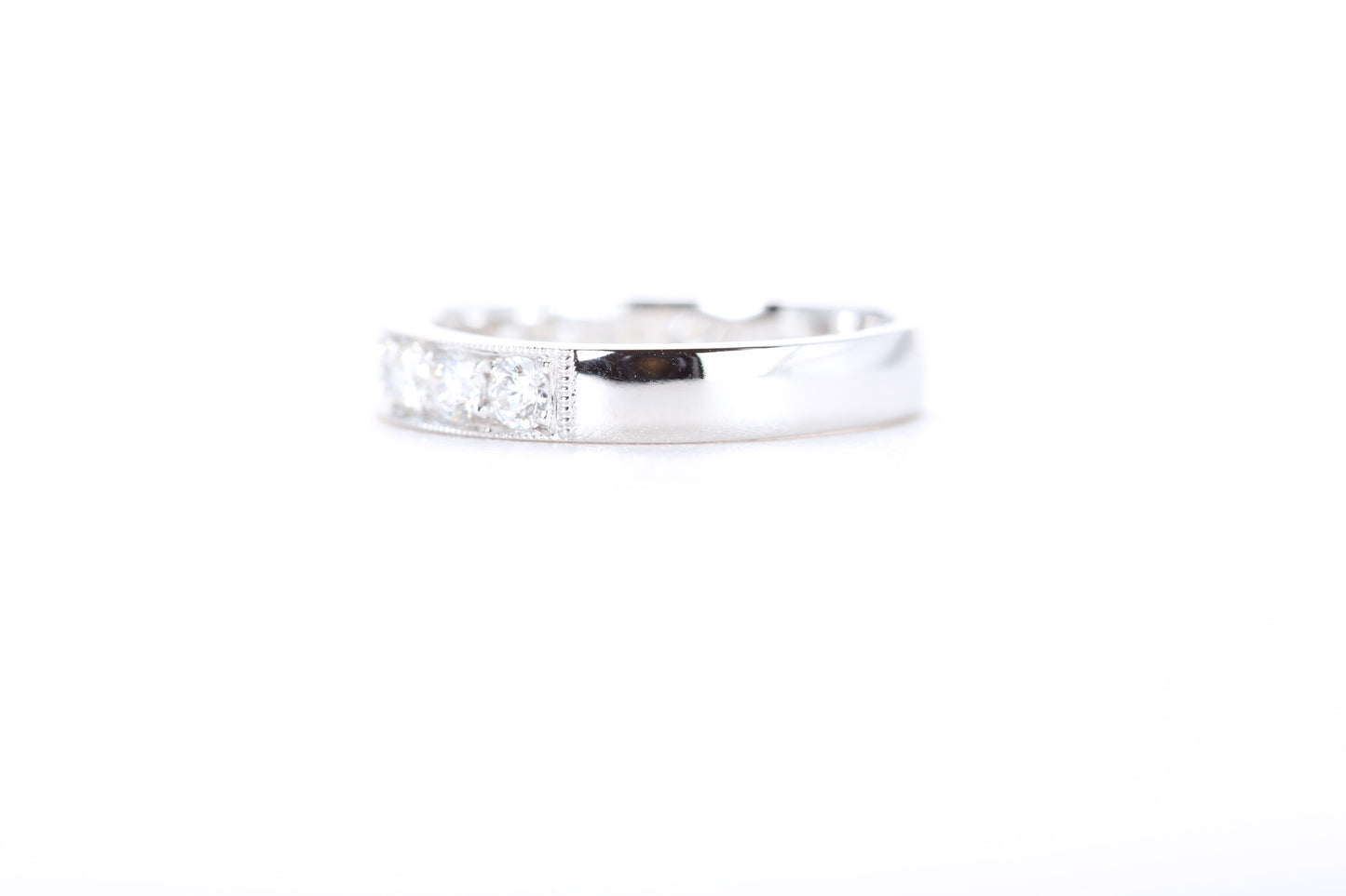 Milgrain Diamond Ring 3/4 Carat