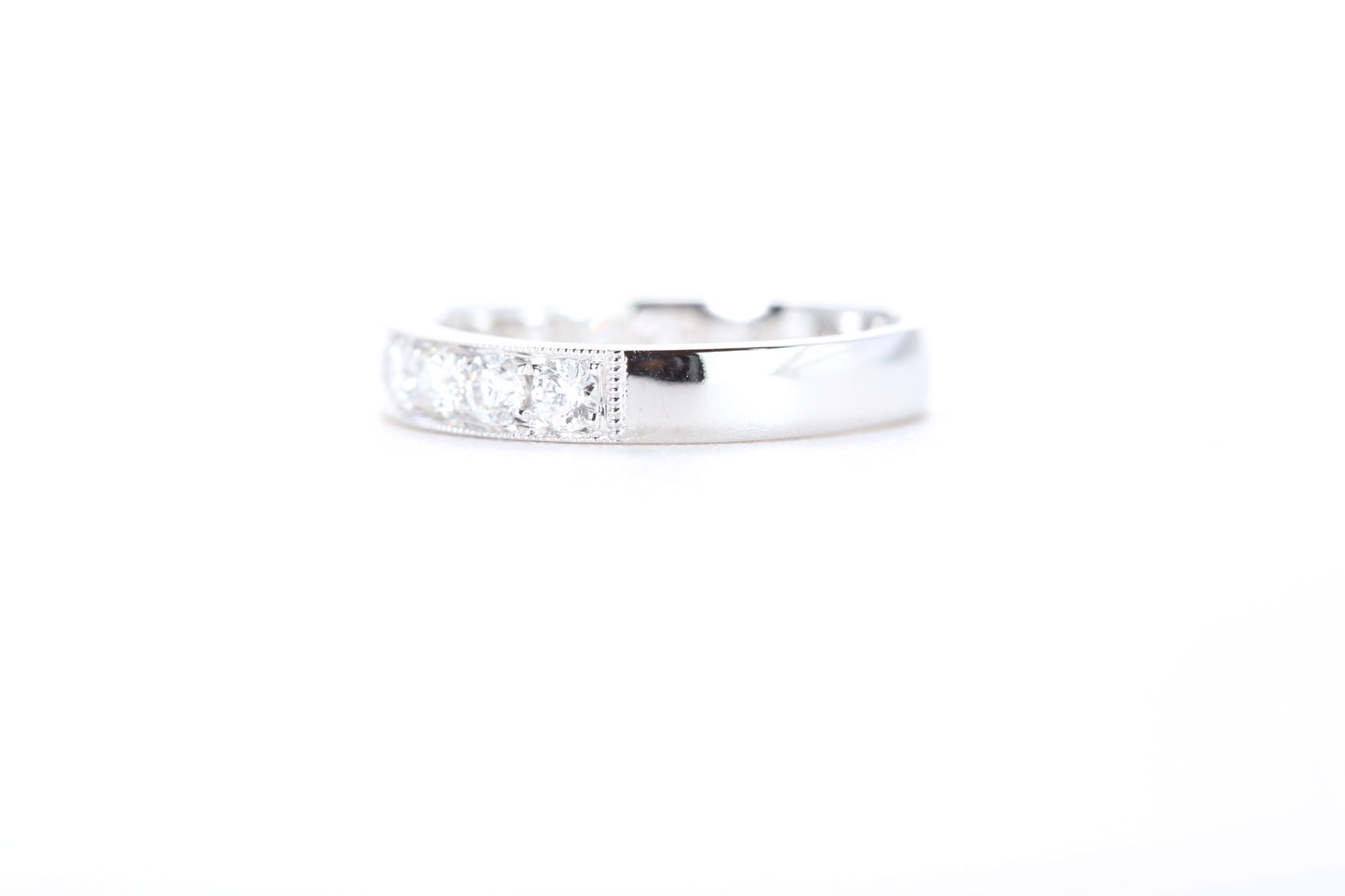 Milgrain Diamond Ring 3/4 Carat