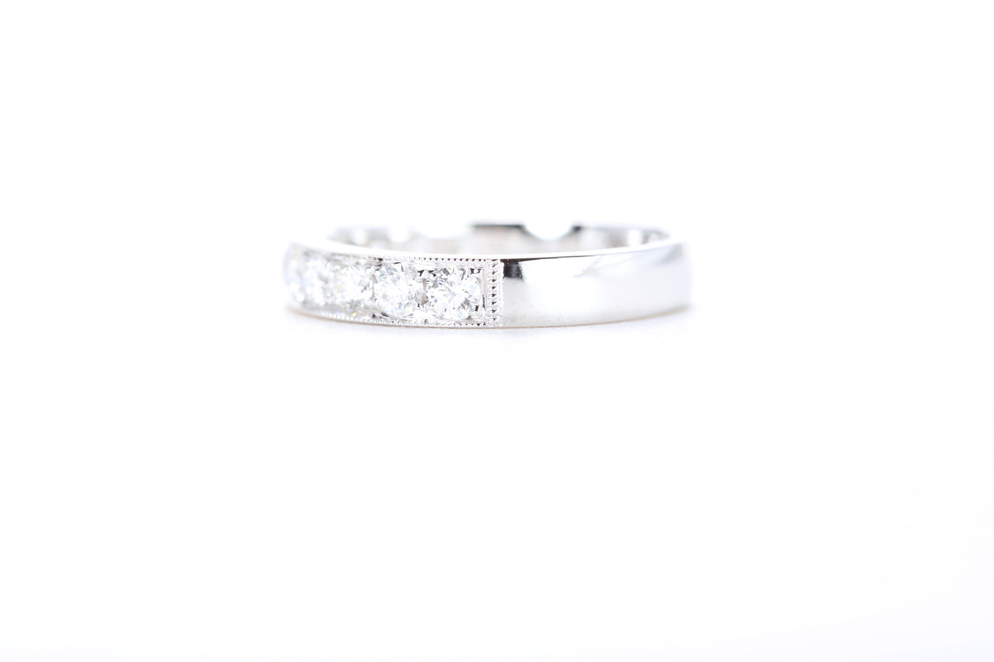 Milgrain Diamond Ring 3/4 Carat