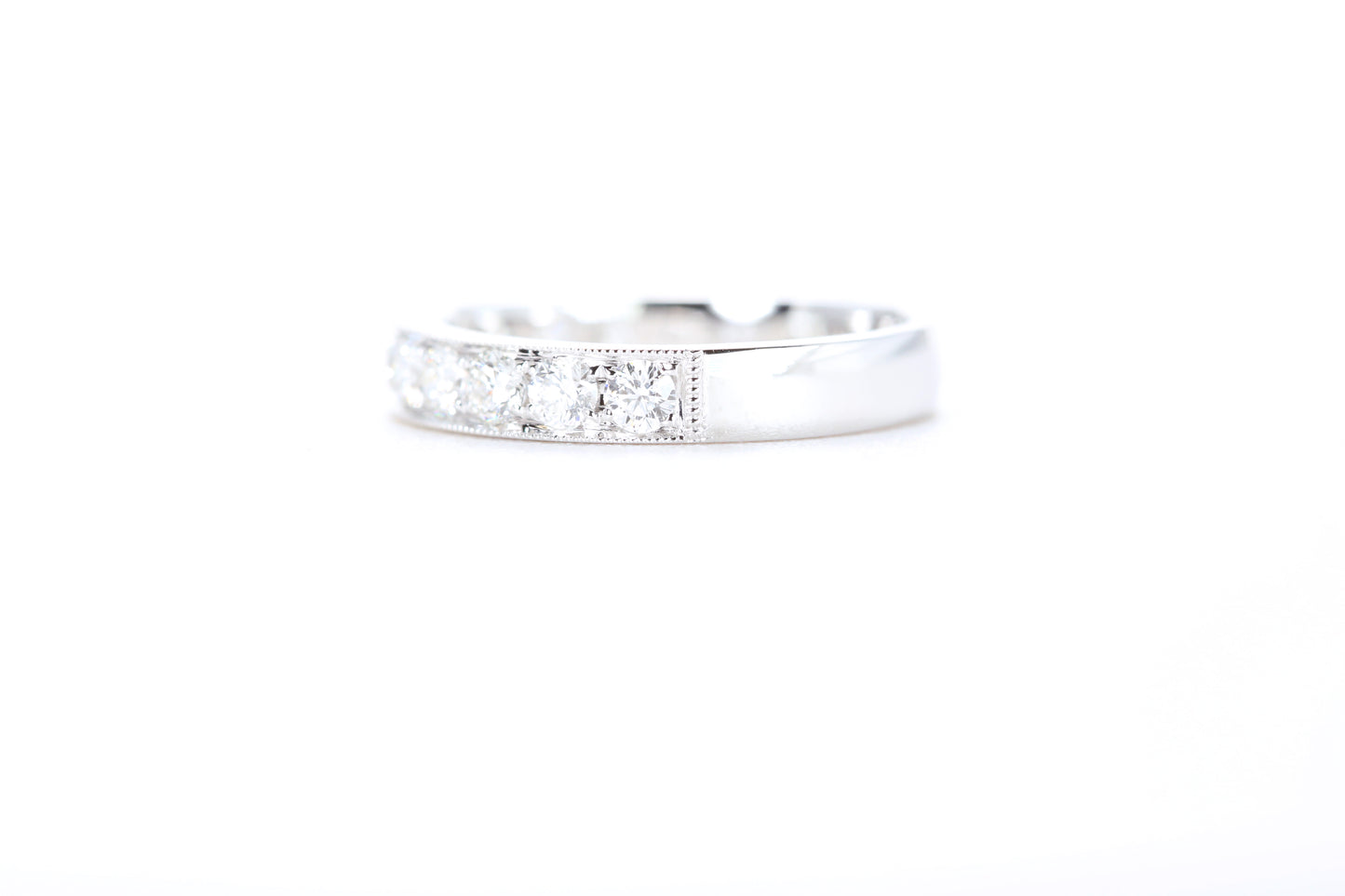 Milgrain Diamond Ring 3/4 Carat