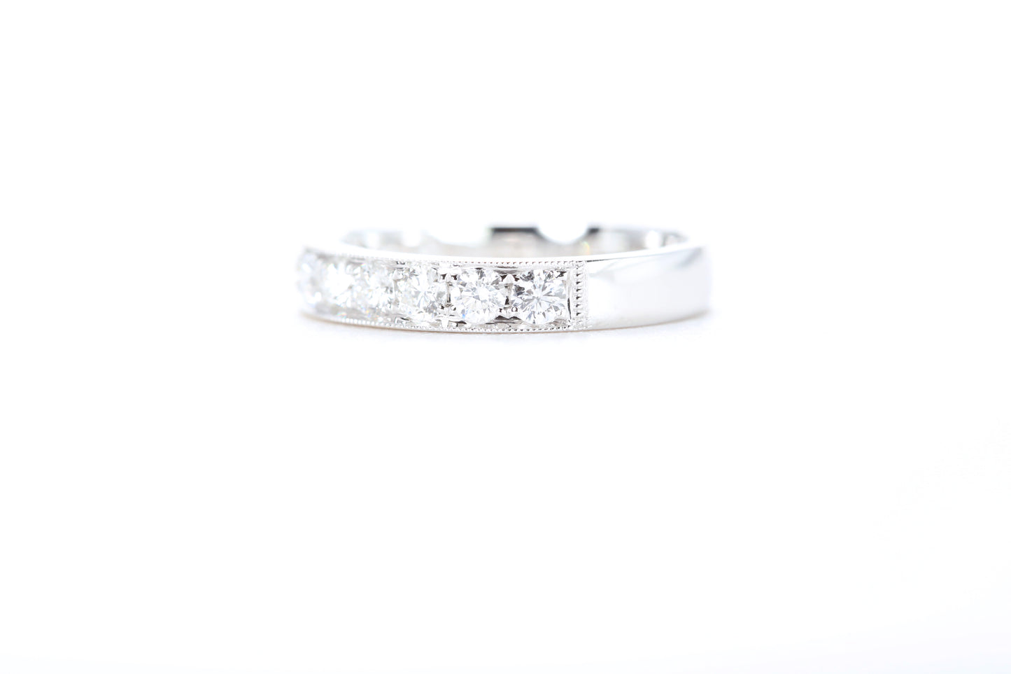 Milgrain Diamond Ring 3/4 Carat