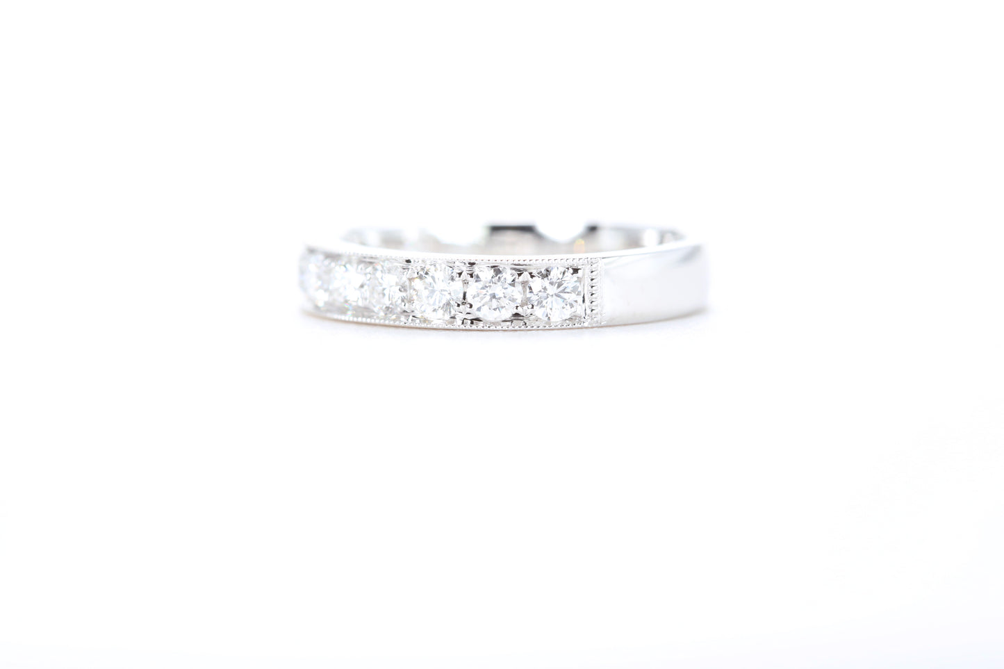 Milgrain Diamond Ring 3/4 Carat