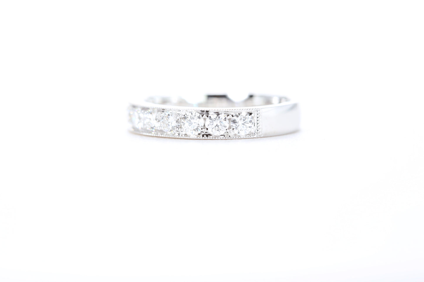 Milgrain Diamond Ring 3/4 Carat