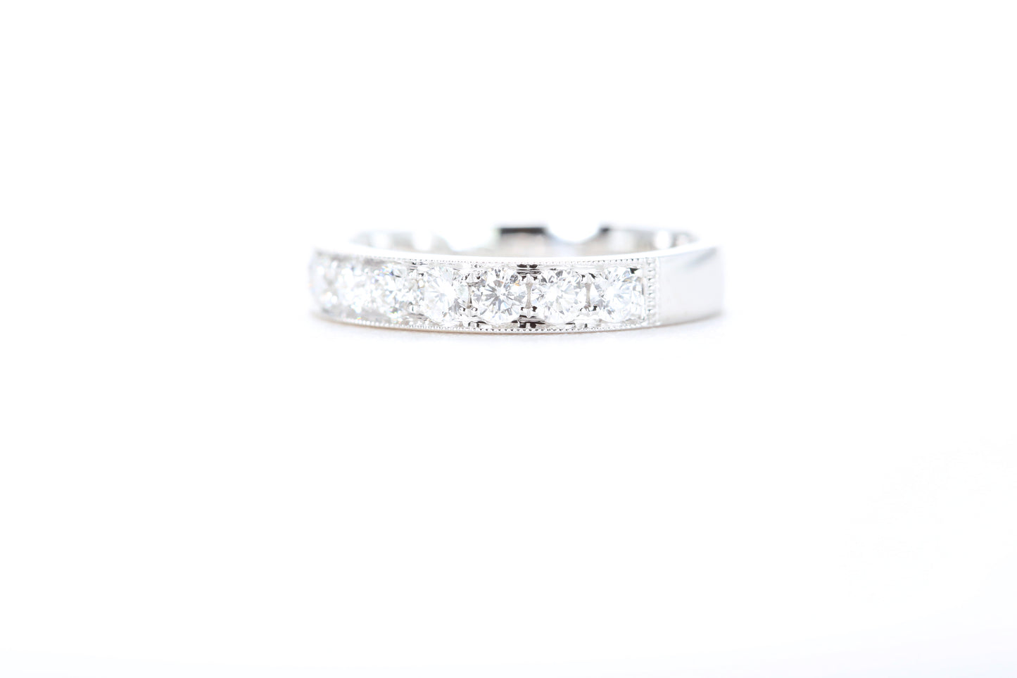 Milgrain Diamond Ring 3/4 Carat