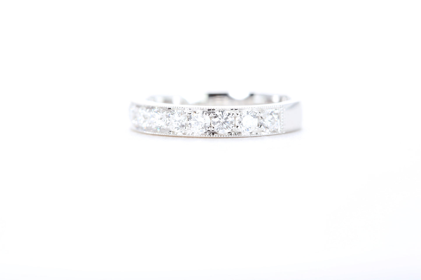 Milgrain Diamond Ring 3/4 Carat