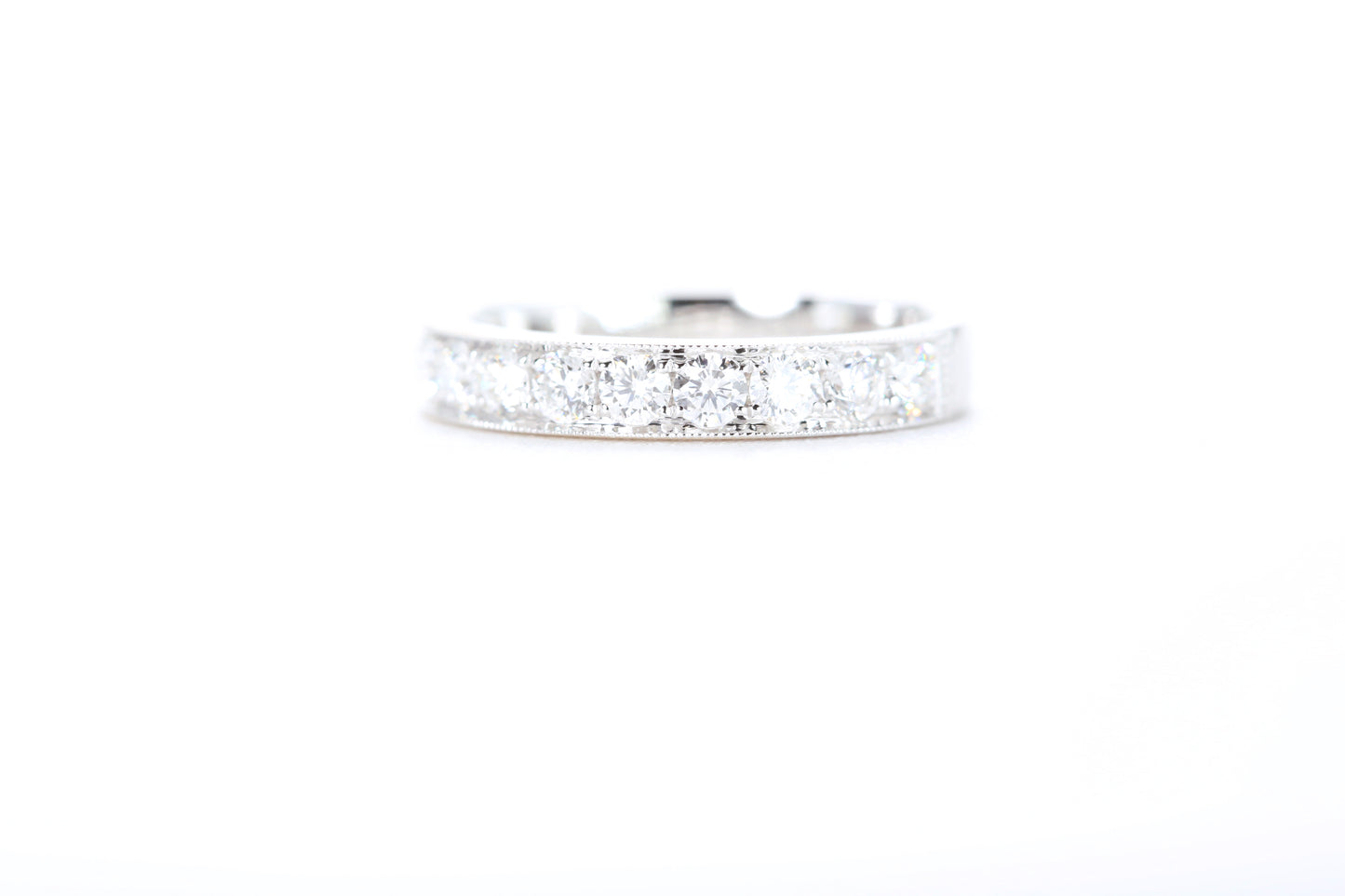 Milgrain Diamond Ring 3/4 Carat