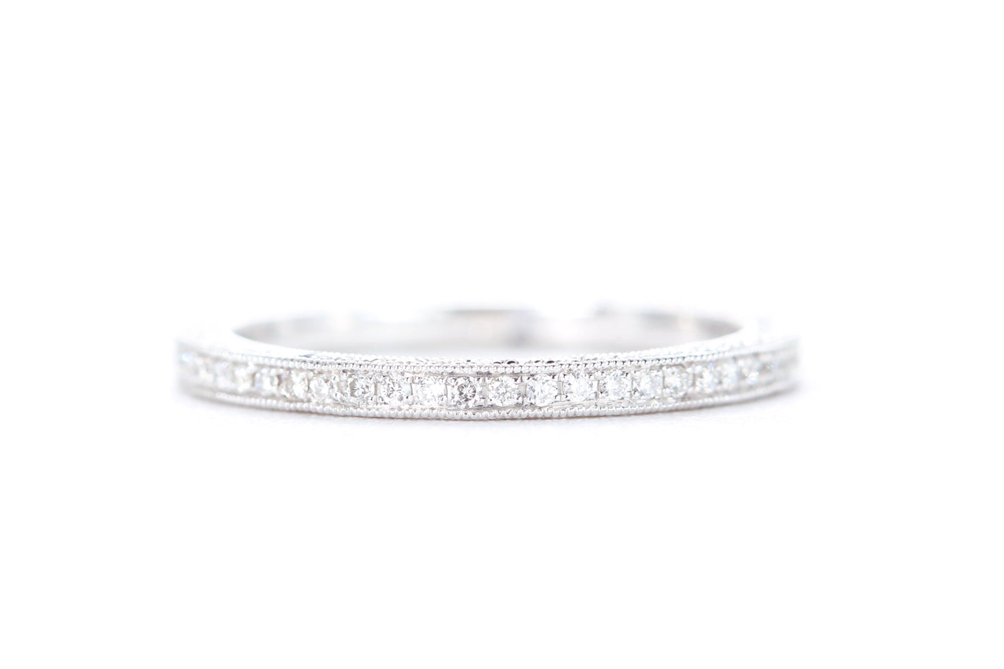 Milgrain Diamond Ring 1/2 Carat