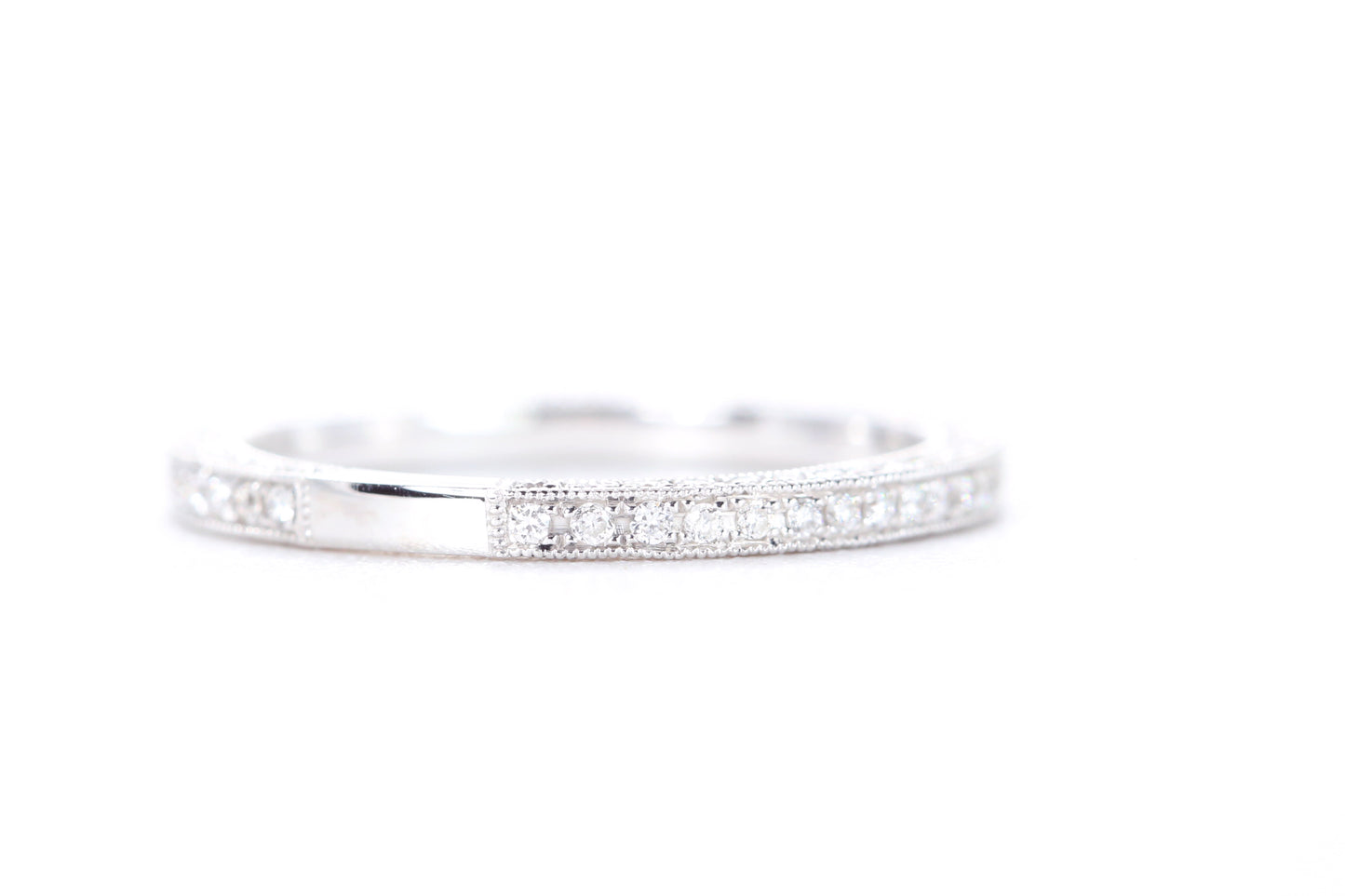 Milgrain Diamond Ring 1/2 Carat