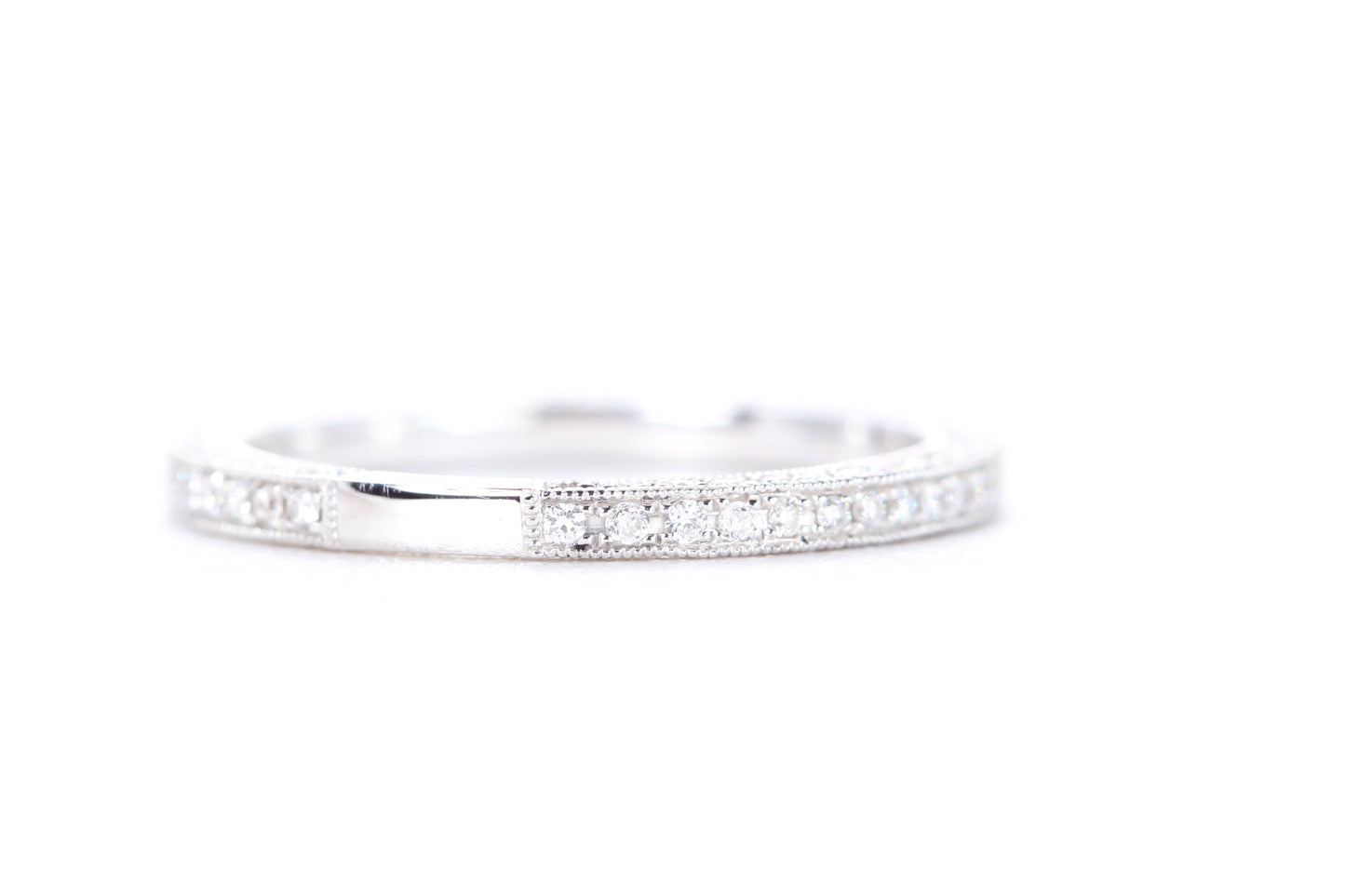 Milgrain Diamond Ring 1/2 Carat