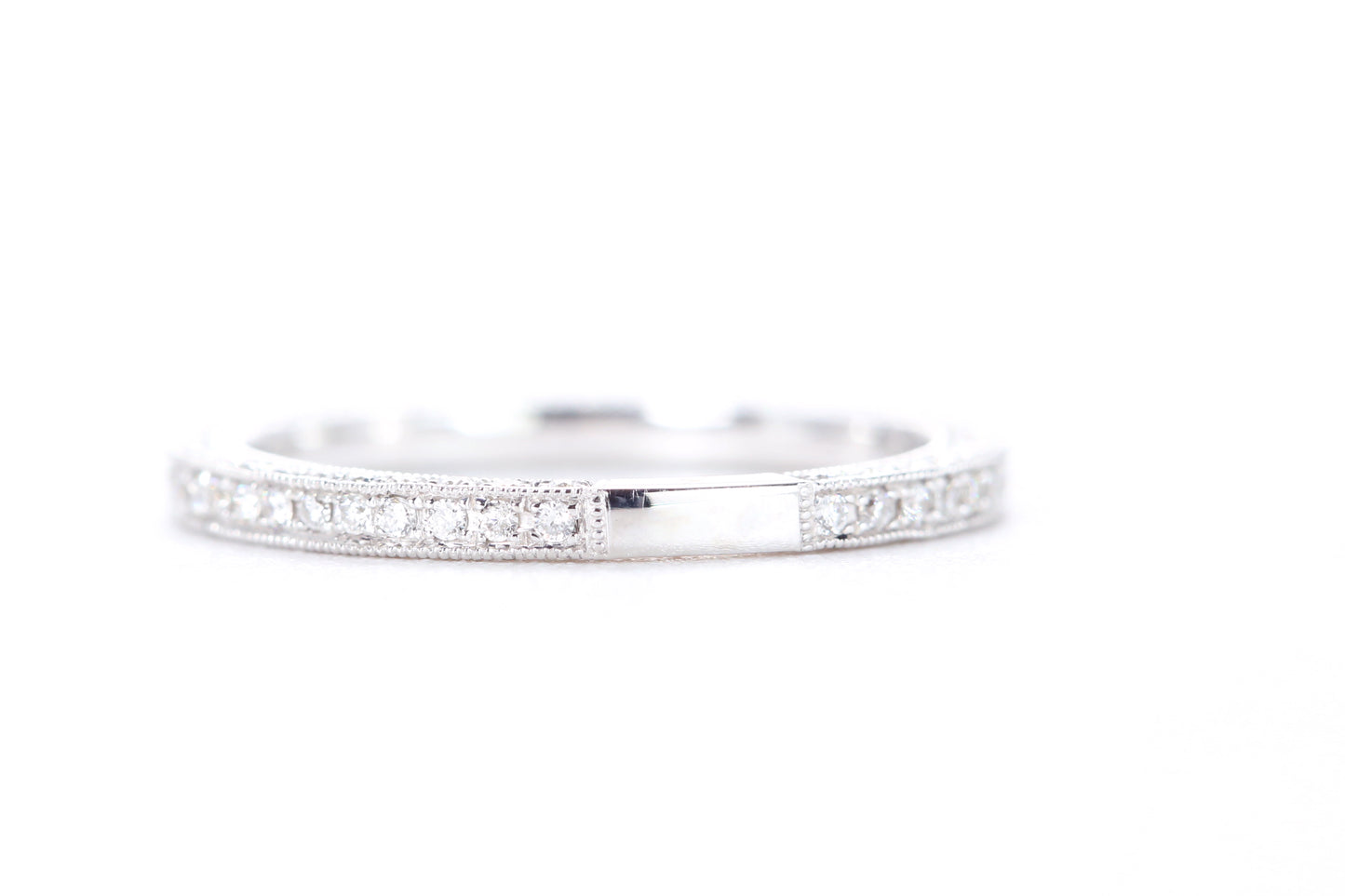 Milgrain Diamond Ring 1/2 Carat