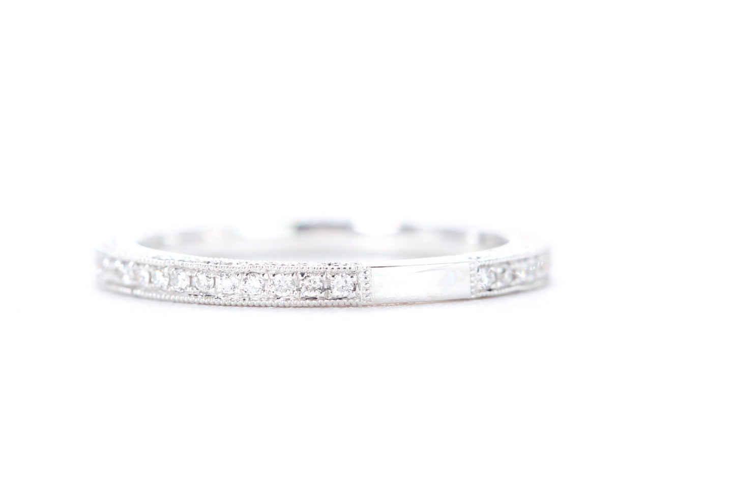 Milgrain Diamond Ring 1/2 Carat