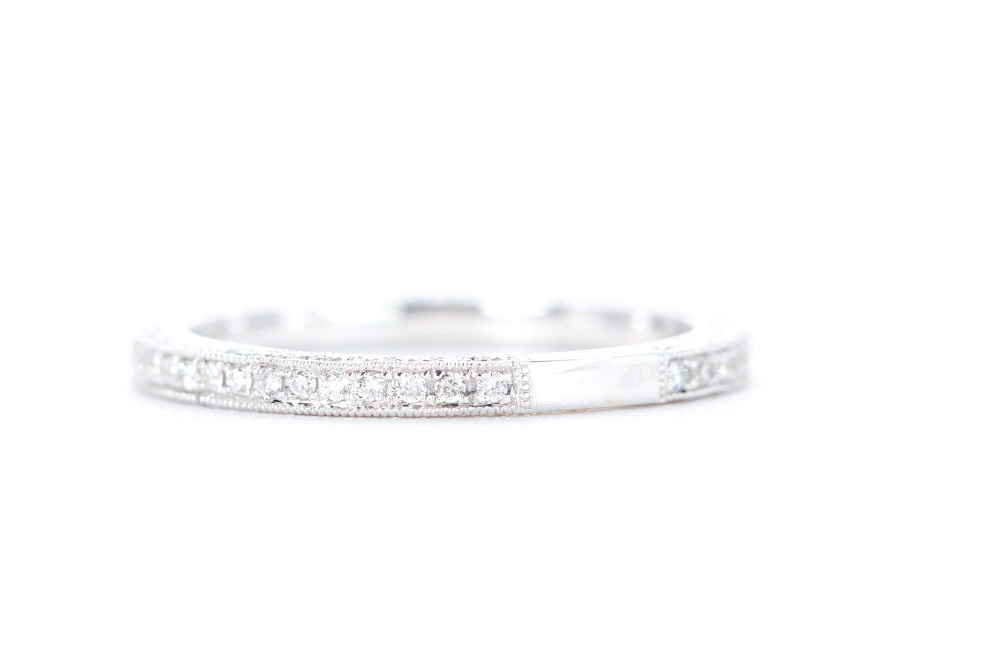 Milgrain Diamond Ring 1/2 Carat