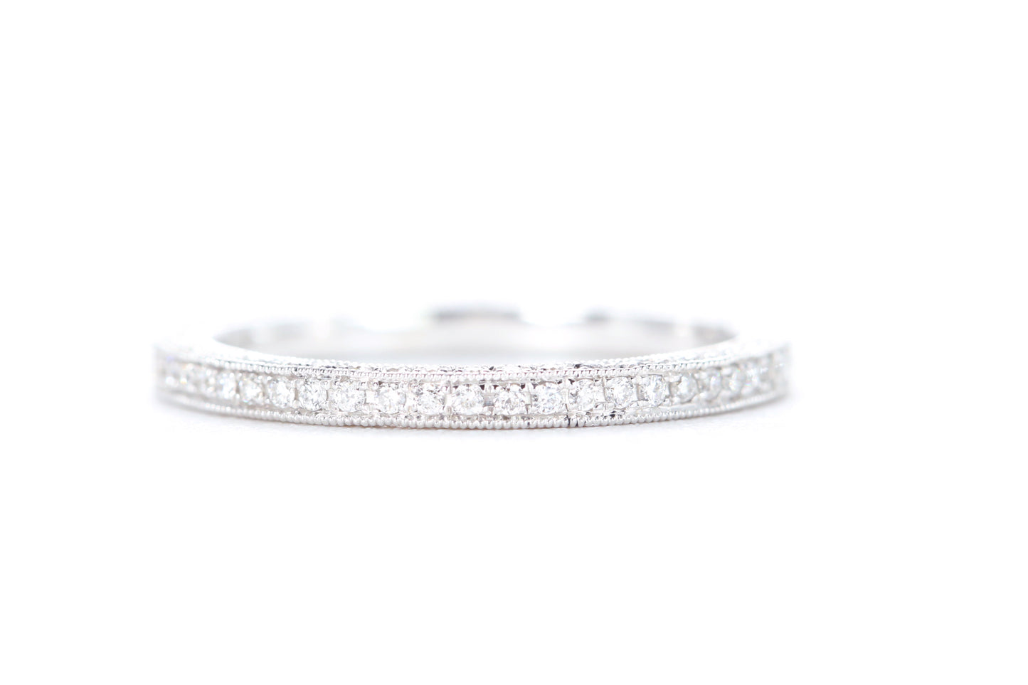 Milgrain Diamond Ring 1/2 Carat
