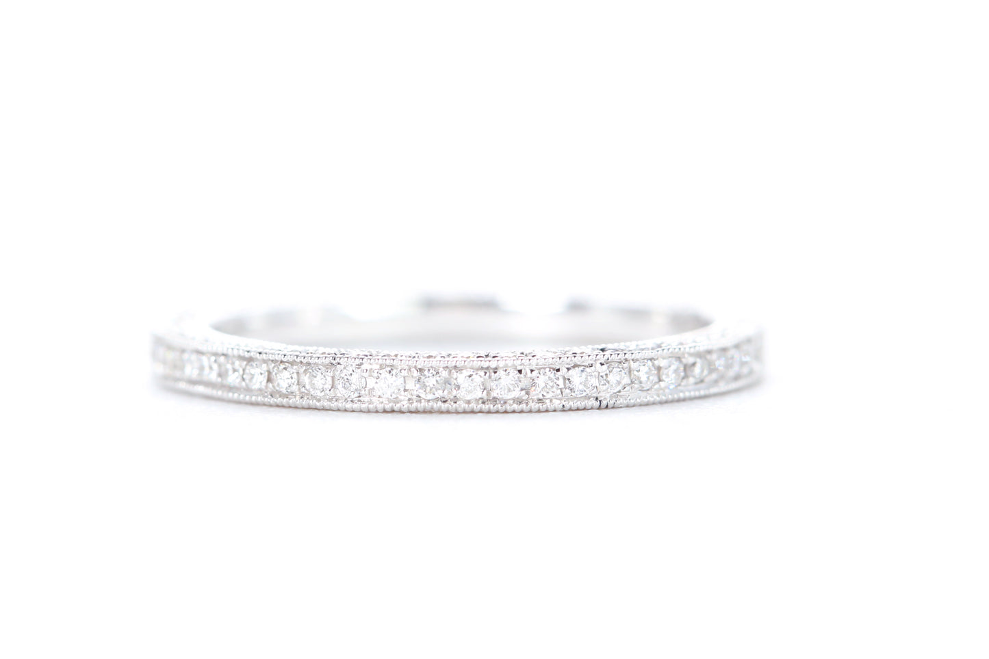 Milgrain Diamond Ring 1/2 Carat