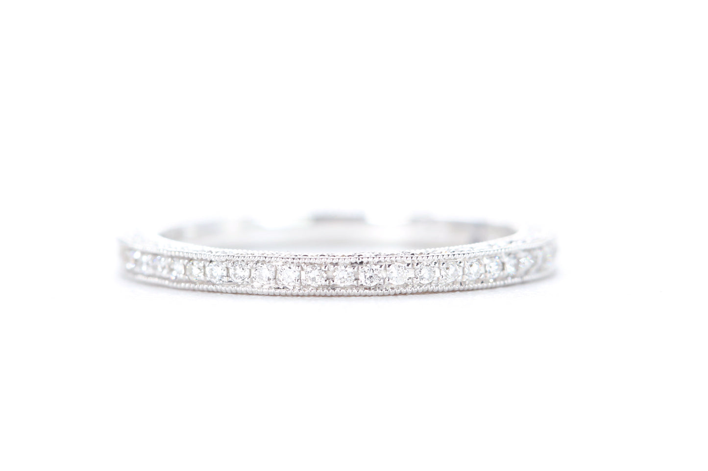 Milgrain Diamond Ring 1/2 Carat