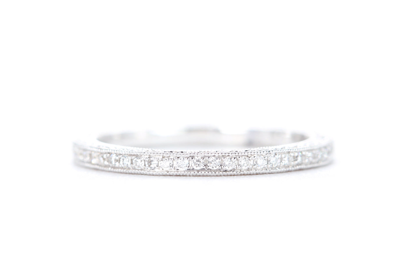 Milgrain Diamond Ring 1/2 Carat