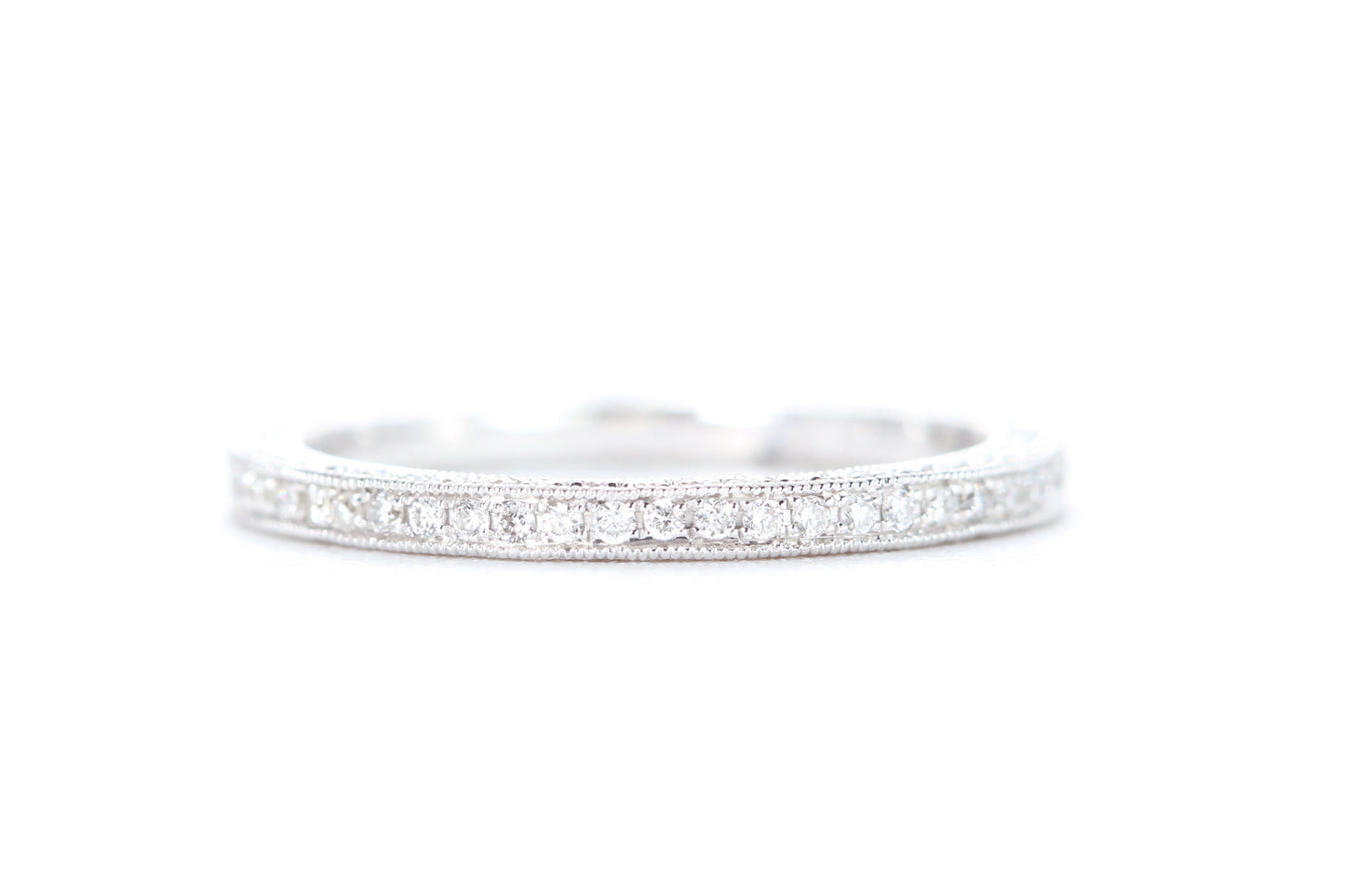 Milgrain Diamond Ring 1/2 Carat