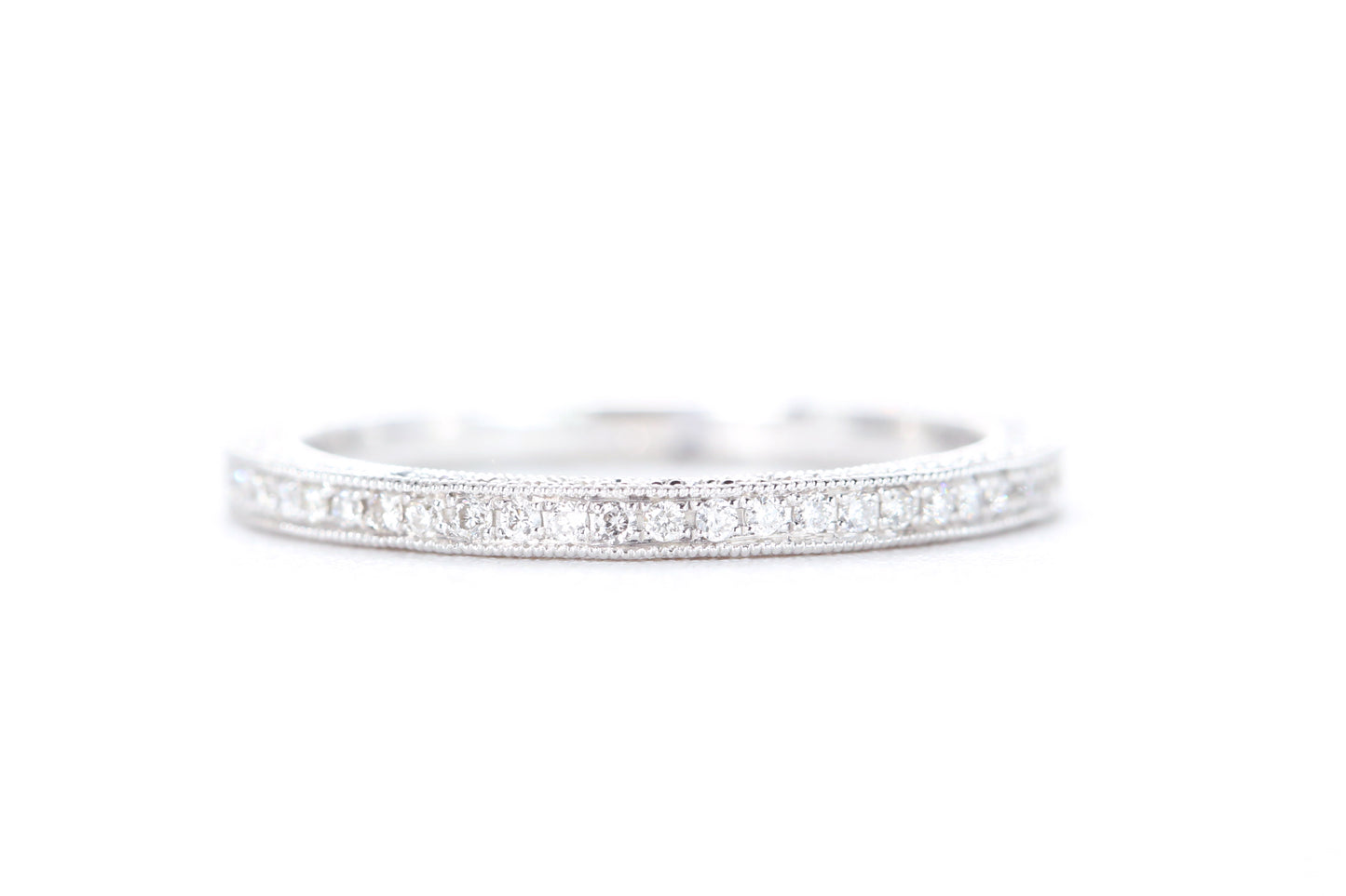 Milgrain Diamond Ring 1/2 Carat