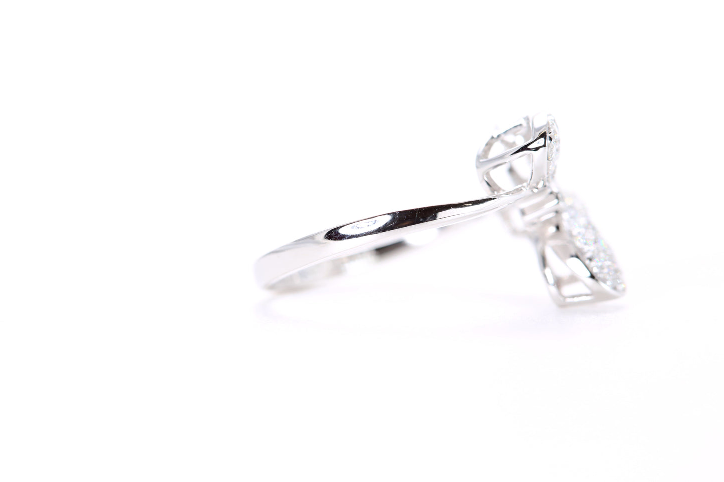 Pavé Diamond Butterfly Ring