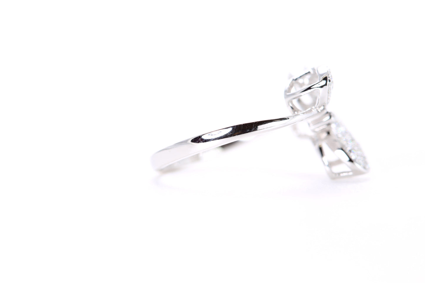 Pavé Diamond Butterfly Ring