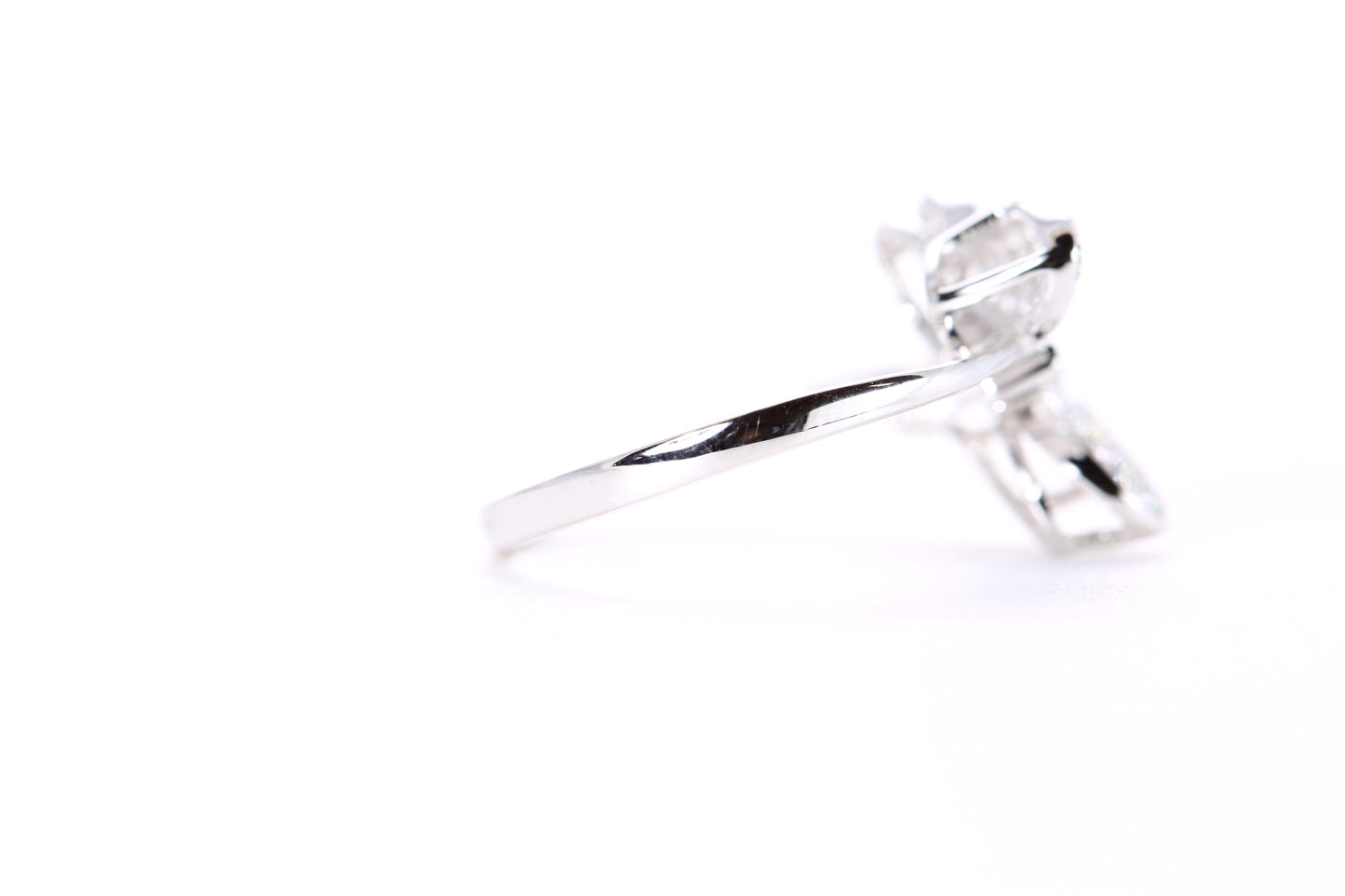 Pavé Diamond Butterfly Ring