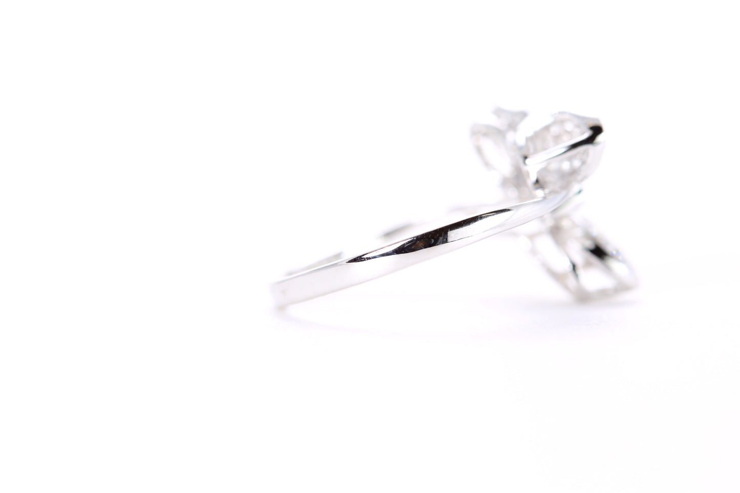 Pavé Diamond Butterfly Ring