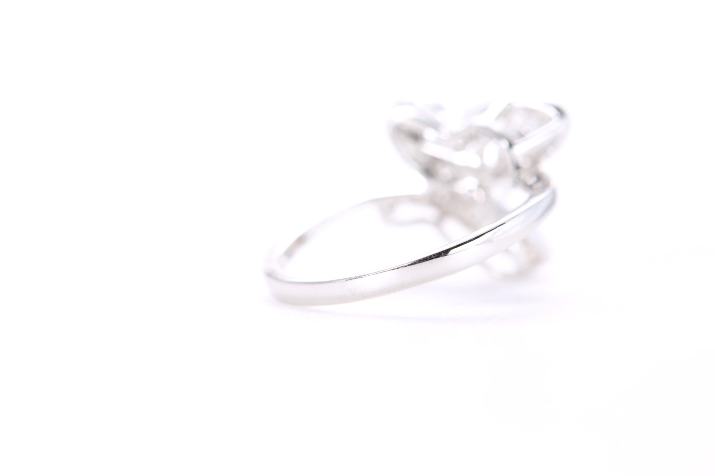 Pavé Diamond Butterfly Ring