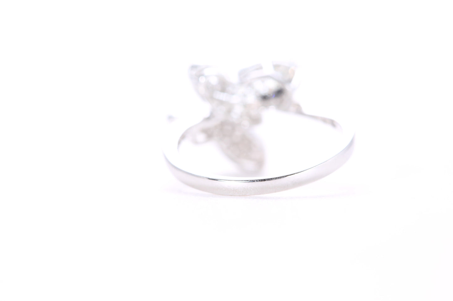 Pavé Diamond Butterfly Ring