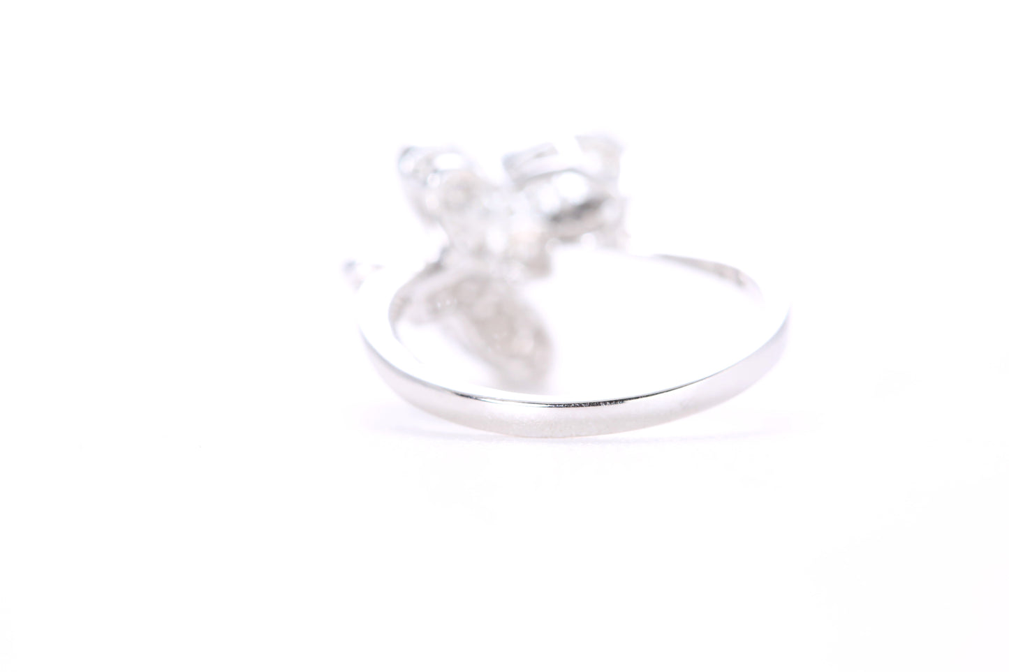 Pavé Diamond Butterfly Ring