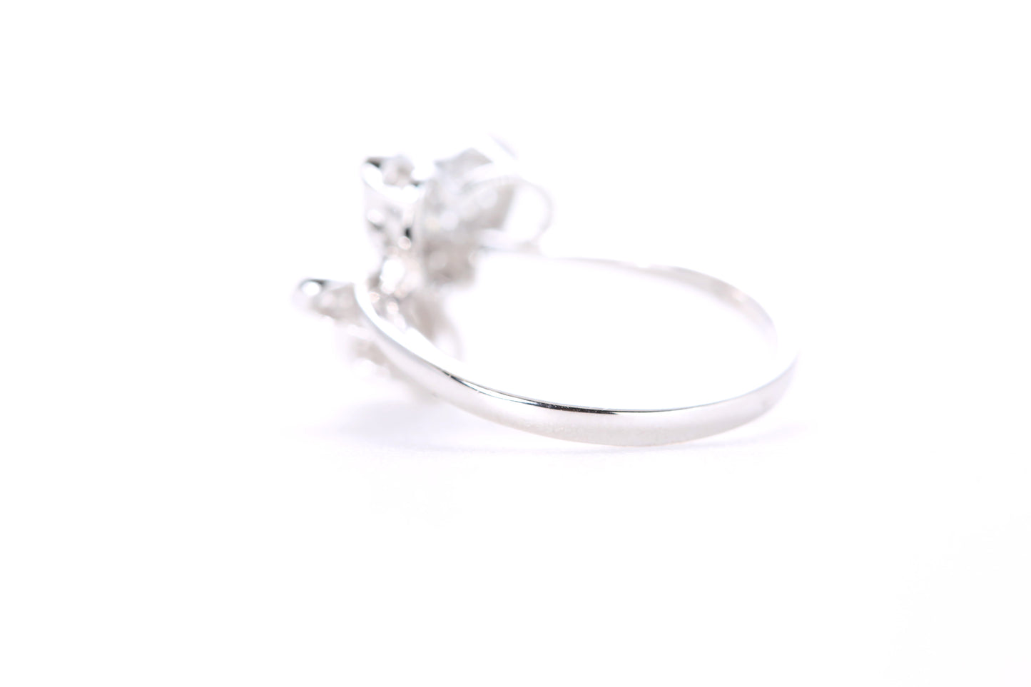 Pavé Diamond Butterfly Ring