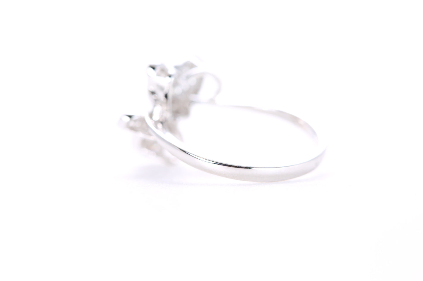Pavé Diamond Butterfly Ring