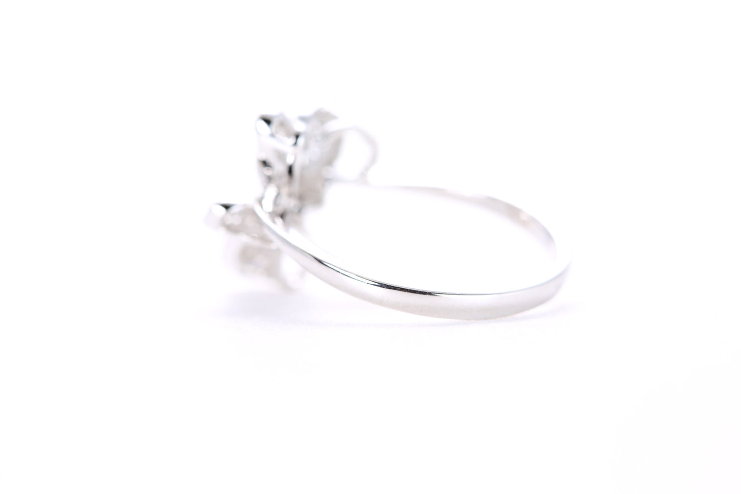 Pavé Diamond Butterfly Ring