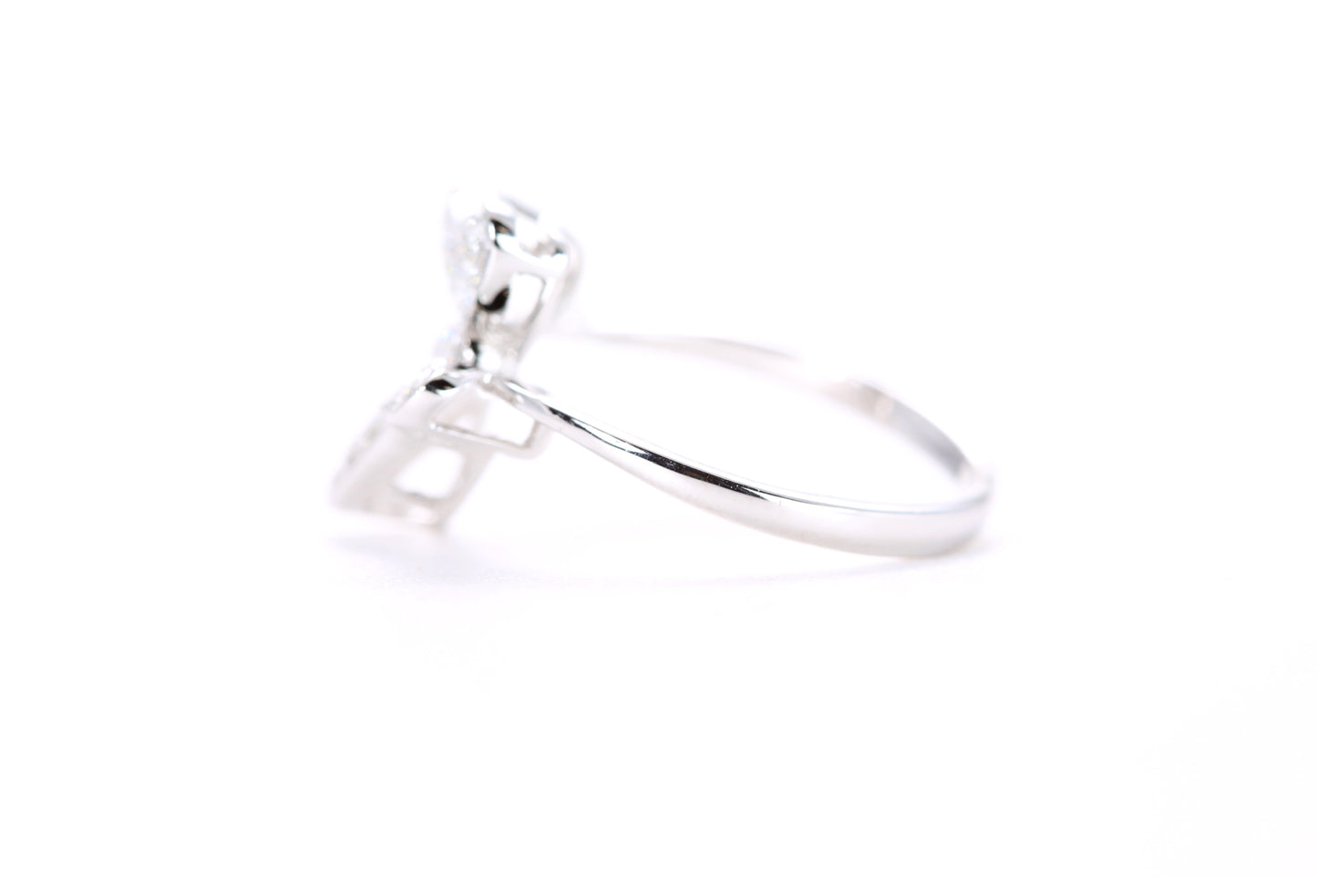 Pavé Diamond Butterfly Ring