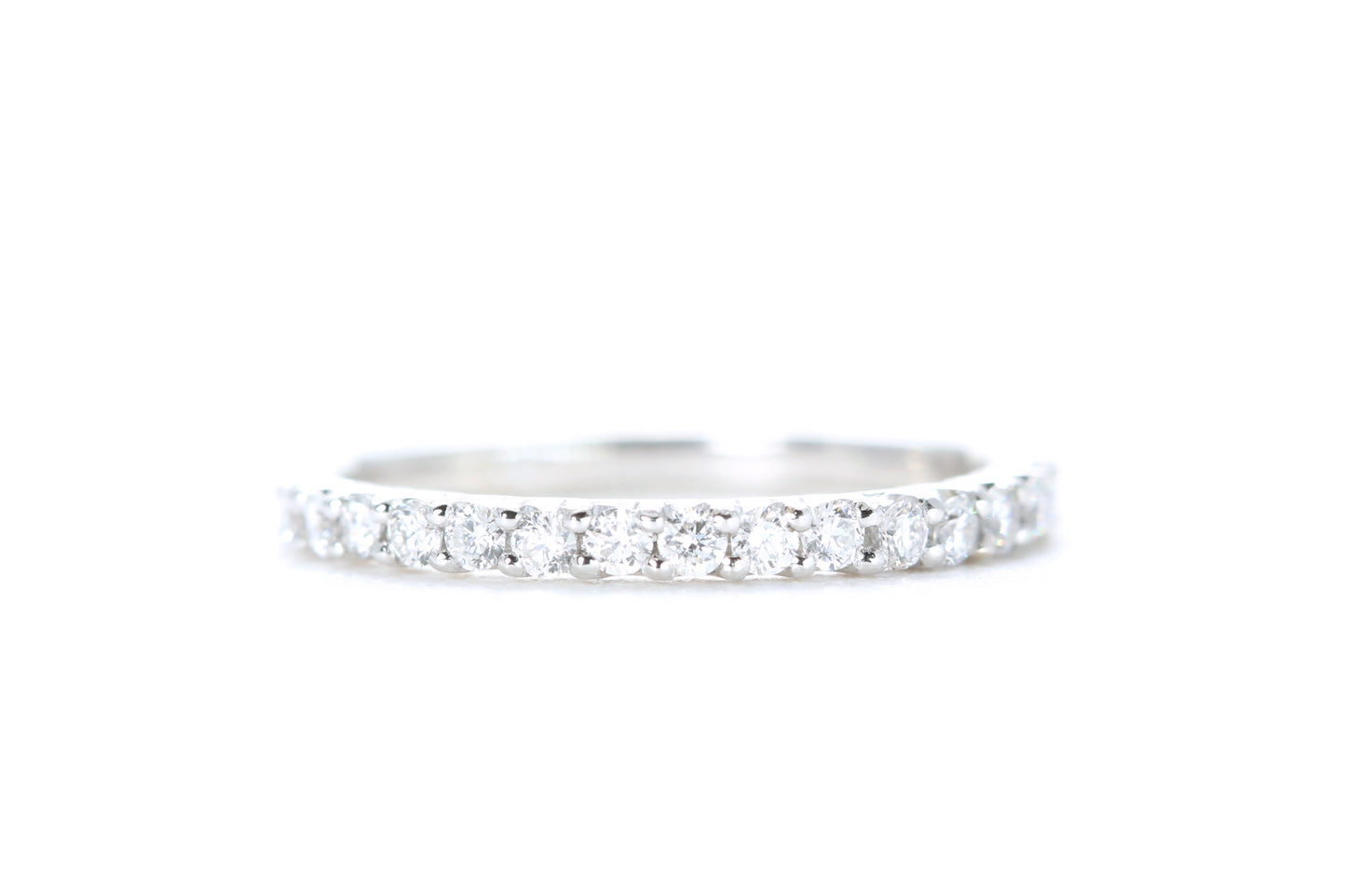 Pavé Diamond Ring 1/3 Carat in Platinum