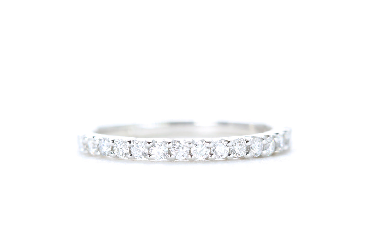 Pavé Diamond Ring 1/3 Carat in Platinum